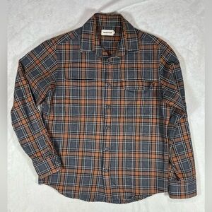 Taylor Stitch 42 Medium/Large Heavy Cotton Blanket Flannel Shirt Jacket Shacket